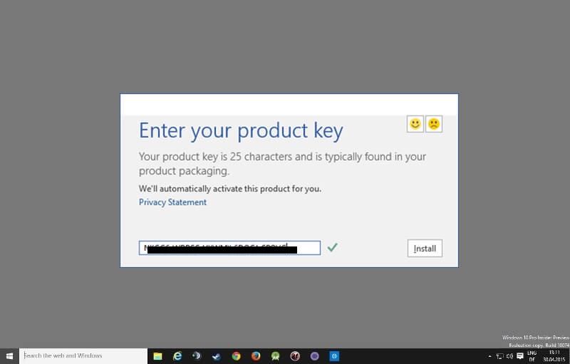 Windows 10 product key crack